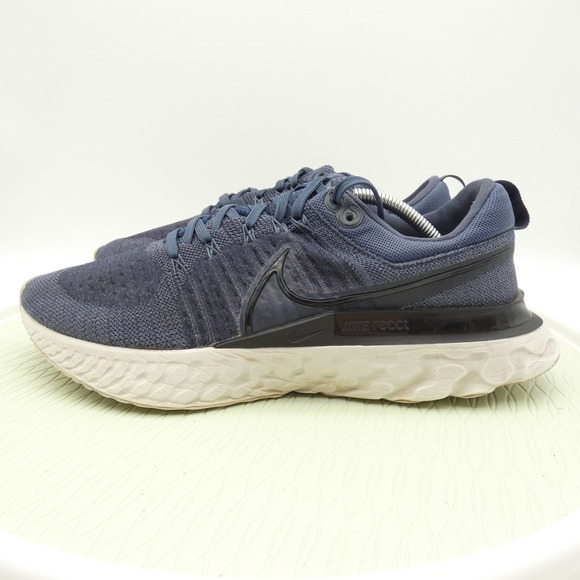 Nike Other - Nike React Infinity Run Flyknit 2 CT2357-401 Men 11.5 Running Shoes Blue Sneaker